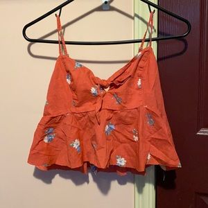 Floral top from Abercrombie&Fitch, medium